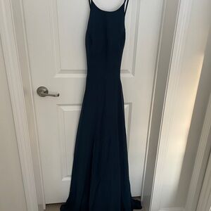 Azazie Celyn Dark Navy Size 10